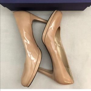 STUART WEITZMAN Adobe Aniline Nude Heels Size 8